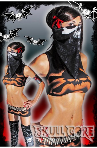 Deluxe VAMP - Skull Mask Bandana