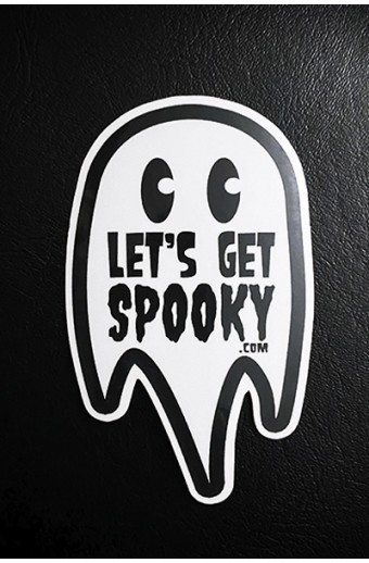 LETS GET SPOOKY Sticker